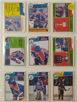 9 1983-84 OPC incl Wayne Gretzky Cards