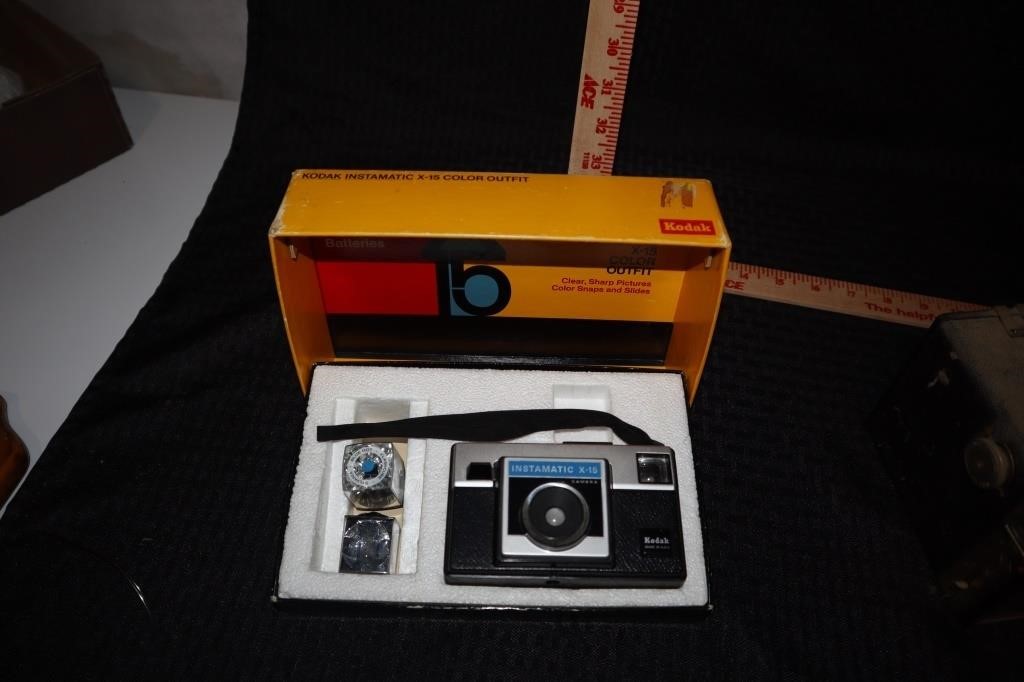 Box of Old Cameras
