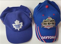 1990s Leafs & 2004 Daytona 500 Hats