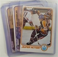 4 1981-82 OPC Cards incl. #125 Wayne Gretzky