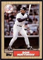 1987 Topps #500 New York Yankees Don Mattingly