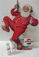 Vintage Pepsi-Cola Bottles & Advertising Sign
