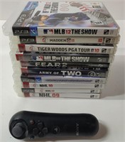 Assorted PS3 Games incl. Fear 2, NHL 09, Mlb 08,