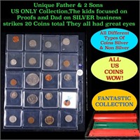 Unique Father & 2 Sons US ONLY Collection,The kids