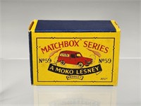 MATCHBOX MOKO LESNEY NO. 59 SINGER EMPTY BOX