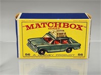 VINTAGE MATCHBOX NO. 56 FIAT 1500 EMPTY BOX