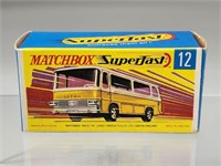 MATCHBOX SUPERFAST NO. 12 SETRA COACH EMPTY BOX
