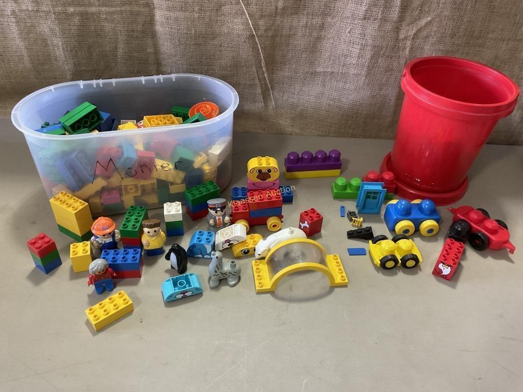 Duplo blocks. Some legos and more