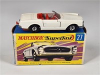 MATCHBOX SUPERFAST NO. 27 MERCEDES 230 SL W/ BOX