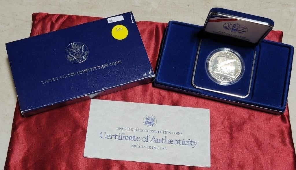 APRIL COIN & CURRENCY WEBCAST AUCTION 4/21/24