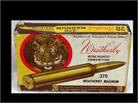 WEATHERBY .270 TIGER BOX W/ 16 RNDS