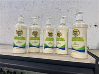 (5) Banana boat moisturizing after sun lotion 16oz