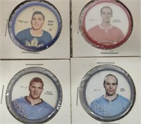 4 Vintage Hockey Jello Coins