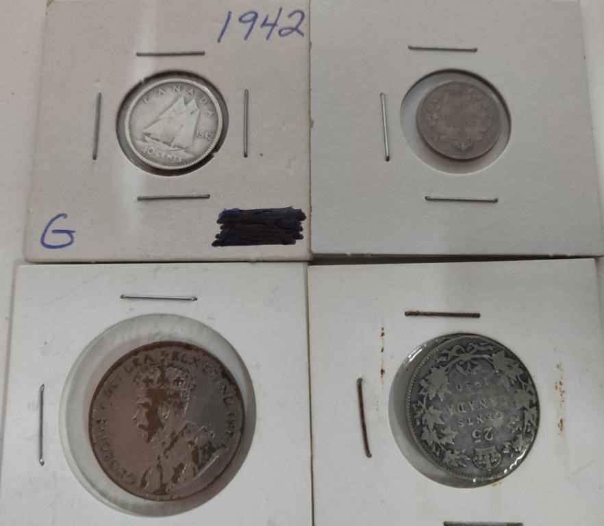 1911-1942 Coins