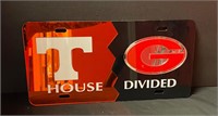 New Licensed House Divided License Plate