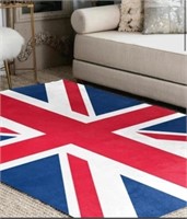 $41.00 British Flag Area Rug for Living Room