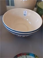 Early pottery crock bowl