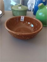 Early U.S.A. stoneware bowl