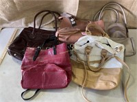 5 women’s purses (two brand new)