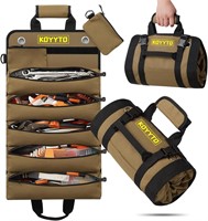 Gift for Men Premium Tool Roll up Bag - Heavy Duty