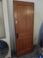 Early oak door