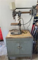 ROCKWELL DRILL PRESS AND CABINET