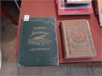 2 antique farm books