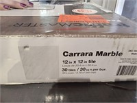 trafficmaster Carrara Marble 12" x 12" tile