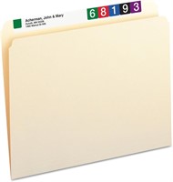 Smead File Folder  Letter Size  100/Box