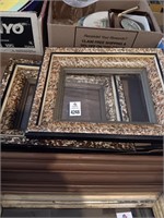 2 Early wood picture frames