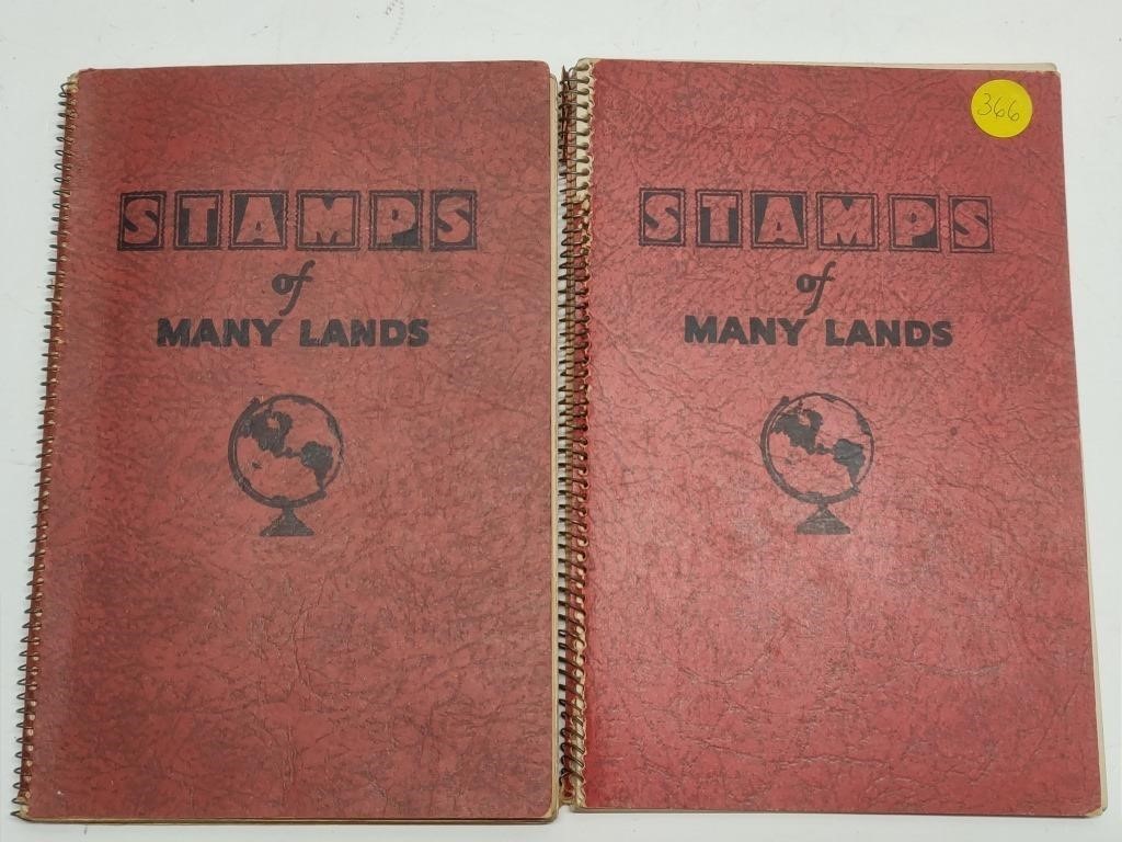 Stamps of Many Lands Albus - One Empty