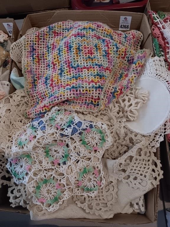 Crochet dollies & fancy work