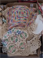 Crochet dollies & fancy work