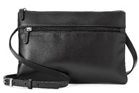 $119.00 ili Double Entry Leather Crossbody Bag