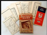 LOT OF VINTAGE WYOMING MAPS