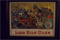 Antique Black Americana Lime Kiln Club Cigar Label