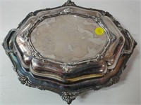 Silver Plated Lidded Serving Dish