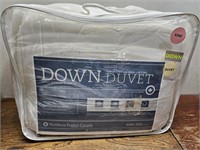 NEW DOWN Duet King Size White Marked $199.99