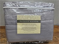 NEW Paisley Manor King Size Sheet Set