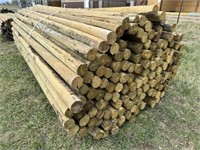 10' x 3" Treated Corral Rails Qty: Approx 144