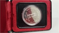 1977 Proof Silver Coin - Throne Of The