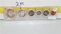 1964 Unc Coin Set