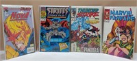 Lot of 4 Mixed Comics Marvel Fanfare Plus