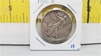 1945 Usa Half Dollar