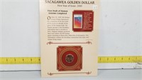 2000 Sacagawea Coin & Undustry Stamp