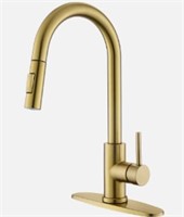 Tohlar Gold Kitchen Faucets With Pull Down