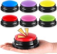 6 Pieces Recordable Answer Buzzers Button Answer B