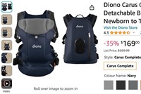 Diono Carus Complete 4-in-1 Baby Carrier