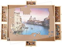 Oliqa 1500 Pieces of Jigsaw Puzzle Board with 6 Dr