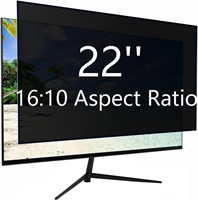 22' Privacy Screen for 16:10 Widescreen Monitor